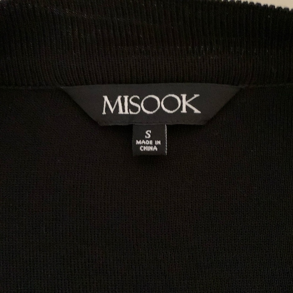 Misook Open Front Cardigan Size S - image 5